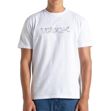 Imagem de Camiseta Volcom Crazybal WT25 Masculina-Masculino