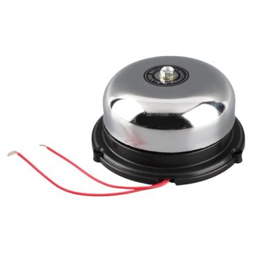 Imagem de Cryfokt Elétrico Premium de Aço Inoxidável, à Prova de Ferrugem, Sinal Sonoro Gracioso para Fábricas, Escolas, 1 Peça de Alarme