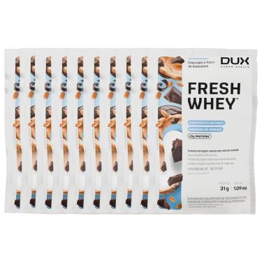 Imagem de Fresh Whey - 10 Sachês 31g Chocolate e Pasta de Amendoim - Dux Nutrition-Masculino