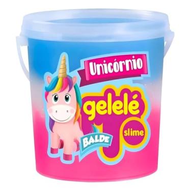 Imagem de Slime De Unicórnio Gelelé Balde Com 457G