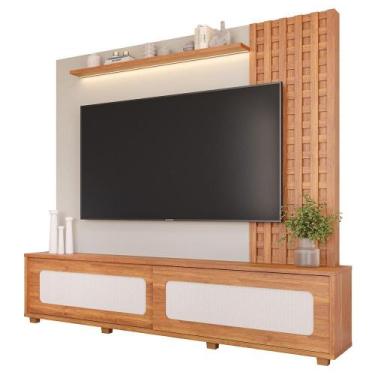 Imagem de Estante Home Theater Marrocos para TV até 84 - Permóbili, Cinamomo/Off