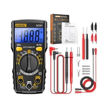 Imagem de Multímetro Digital Profissional De Alta Precisão ANENG SZ303 Testador 