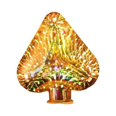 Imagem de Lâmpada LED 3D Vintage Edison E27 6W 85-265V Luz De Fogos De Artifício