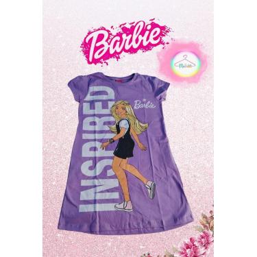 Imagem de Vestido Infantil Barbie - Lilas