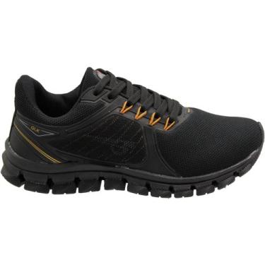 Imagem de Tênis Esportivo GLK Impact Mesh Macio Masculino, 39, Preto