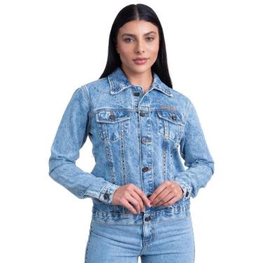 Imagem de JAQUETA  FEMININA JEANS TEXAS FARM - WINTER GRAY - JQF005-Feminino