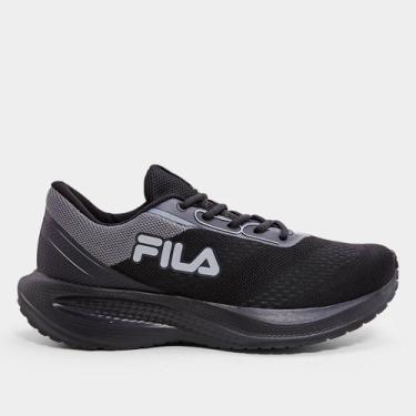 Imagem de Tênis Fila Rise Up Masculino, Preto, Cinza, 40