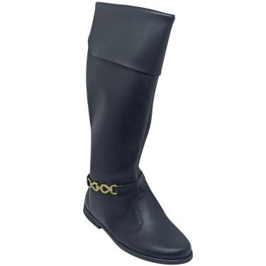 Imagem de Bota Molekinha Menina Infantil com Detalhe em Corrente-Feminino