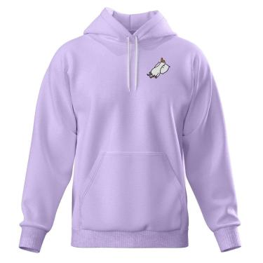 Imagem de Blusa Casaco Moletom De Frio Bolso Canguru Com Capuz-Unissex