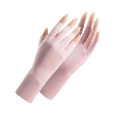 Imagem de Luvas De Proteção UV Para Ferramentas De Arte De Unhas Com Lâmpada UV 