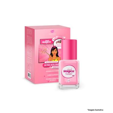 Imagem de Menina Vaidosa Base Magica Unhas Grandes Fortes E Saudáveis 100% Naturais Como Num Passe De Mágica! - - 10Ml
