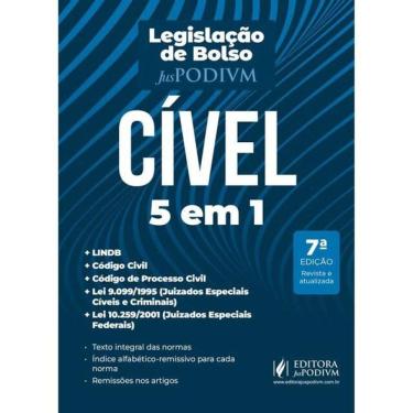 Imagem de Legislação De Bolso Cível 5 Em 1 - 2026