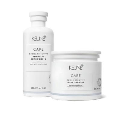 Imagem de Kit Keune Care Derma Sensitive Shampoo Mask (2 produtos) - Keune Hair 