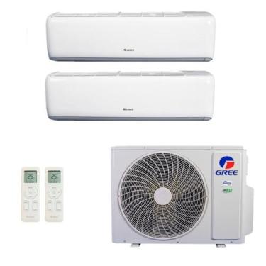 Imagem de Ar-Condicionado Multi Split Inverter R-32 Gree 18.000 (1x Evap HW 9.00