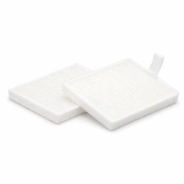 Imagem de Kit 2 Filtro De Ar Hepa Robô Aspirador Xiaomi E10 E12 B112 Compatível 