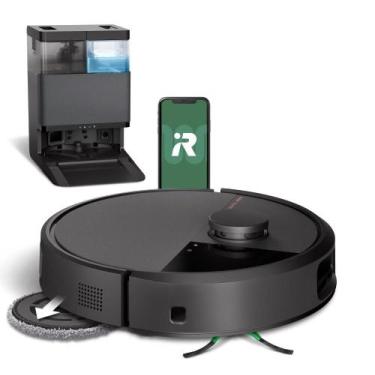 Imagem de Robô Aspirador Roomba 505+ Combo, com Base AutoWash Dock, Aspira e Pas