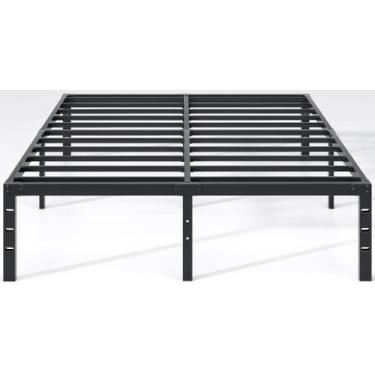 Imagem de Estrado de Cama NEW JETO Queen Size em Metal com Espaço de Armazenamen
