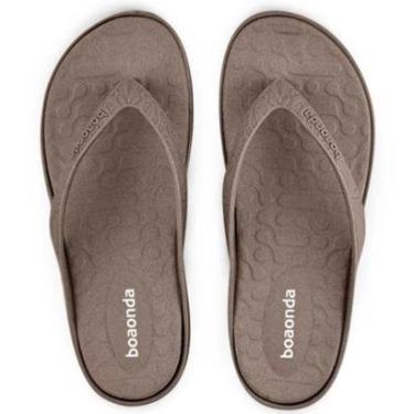 Imagem de Chinelo Feminino Casual Palmilha Ortopédica Boaonda Leve-Feminino