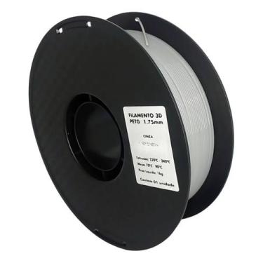 Imagem de Filamento 3d - petg cinza 1kg (1.75mm) masterprint