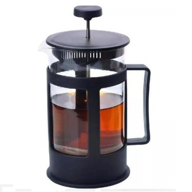Imagem de Prensa Francesa Vidro Borossilicato 300ml Inox Cafeteira - Yeet