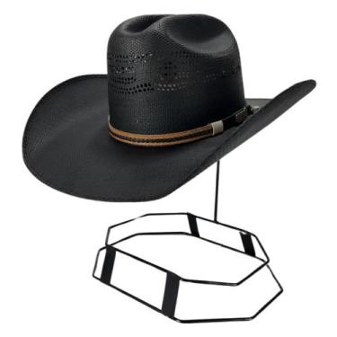 Imagem de Chapéu Country Original Eldorado Bangora American Preto Leve e Confotá