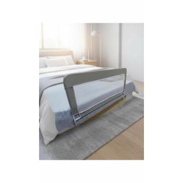 Imagem de Grade de Proteção para Cama Box 114cm Cinza Reforçada - Congratulation