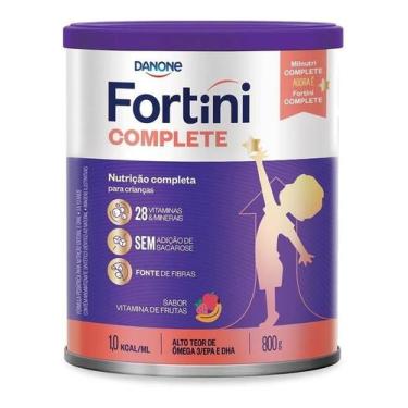 Imagem de Suplemento Infantil Fortini Complete Vitamina de Frutas 800g - Danone