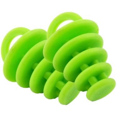 Imagem de Plugues de raspador universal Kayak – plugues de encaixe no topo para caiaque, Neon Green, Universal