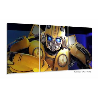 Imagem de Quadro Decorativo Sala Quarto Escritório Bumblebee 120x60