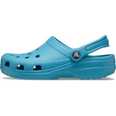 Imagem de Tamanco Classic Clog, Crocs, Adulto Unissex, Turq Tonic, 6 Women/4 Men