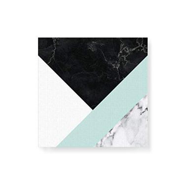 Imagem de Arte Maníacos Quadro Decorativo em Tela Canvas Escandinava Faixa Verde - 50x50cm