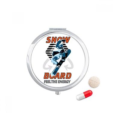 Imagem de Pochete de neve para ilustração esportiva de inverno, caixa de armazenamento de remédios