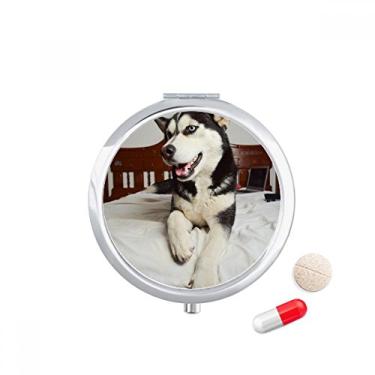 Imagem de Caixa de comprimidos Husky para quarto de cães, caixa de armazenamento de remédios