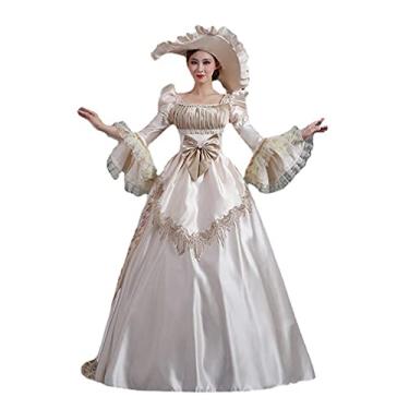 Imagem de Women's Elegant Recoco Victorian Dress Costume Ball Gowns BELLE of the BALL COSTUME Gown  (3XL, Reto10)