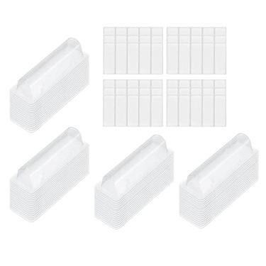 Imagem de 60x bolsa de dinheiro transparente para lábios com, faça você mesmo, porta-batom, PP, cartões cúpulas para artesanato, dinheiro, presente,