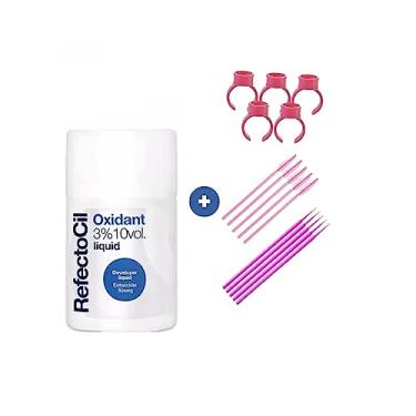 Imagem de Oxidante Para Tintura de Sobrancelhas Refectocil 3% 10Vol. 100ml + Acessórios
