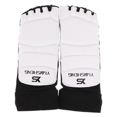 Imagem de Dovewill Taekwondo Karate Martial Arts Foot Guard Protector Boxe Meias de Trem do peito do pé - M