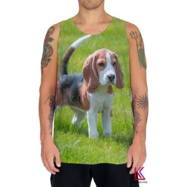 Imagem de Camiseta Regata Cachorro Beagle Raças Filhote Fofo Dog 1 - Kasubeck St