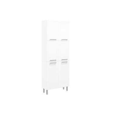 Imagem de Paneleiro de Cozinha Múltipla 6036 c/ 6 Portas 70cm Branco - Bertolini
