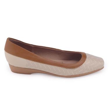 Imagem de Sapatilha feminina Usaflex MM1602002 bico quadrado