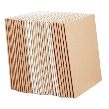 Imagem de Pacote com 32 cadernos diários para viajantes, estudantes e escritório, agenda de escrita com papel grosso, 60 páginas, 30 folhas, 21 x 14 cm, tamanho A5, conjunto de diário de viagem (forrado)