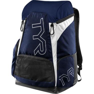 Imagem de Mochila Natação Alliance 45 Litros Backpack TYR [Cor: Azul Escuro/Branco]-Unissex