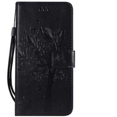 Imagem de Capinha para samsung galaxy a11 a21s a31 a41 a51 a71 a14 a24 a34 a54 5g flip capa de telefone de couro do plutônio, g2, preto, para samsung a54 5g