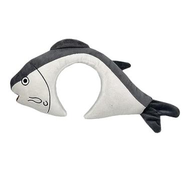 Imagem de Tiara de peixe pequeno fantasia adulta faixa de cabeça de sereia acessórios para cabelo de peixe roupas para crianças moldes de dinossauro para baile de chocolate miss plástico vestuário/1236