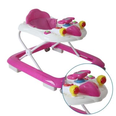 Imagem de Andador Bebê Multifuncional 6m+ Foguete Antiqueda Musical