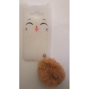 Imagem de Capa Capinha Galaxy j2 prime g530 Cathinha Com Pompom Diversas Cores -