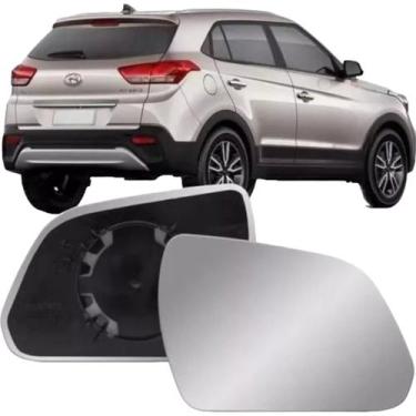 Imagem de Lente Vidro Com Base Do Retrovisor Direito Creta 2017 2018 - HYUNDAI