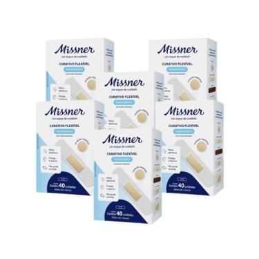 Imagem de Curativo Flexível Transparente Band-Aid Caixa 40 Unidades (MISSNER) – KIT COM 6 CAIXAS