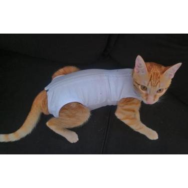 Imagem de Roupa Pós Cirúrgica Para Gatos 01 - King Of Pets