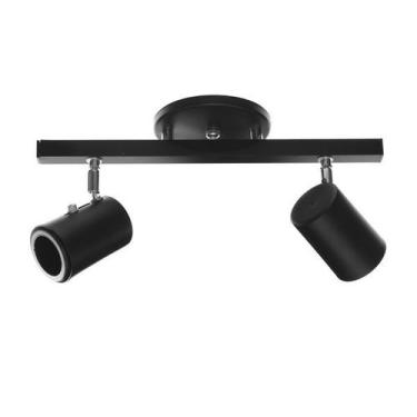 Imagem de Spot Direcionavel trilho 2 Lâmpadas led Gz-10 Hiperlight, Trilho